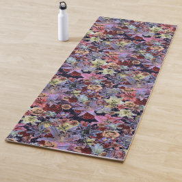 Tapete De Yoga Vintage Floral