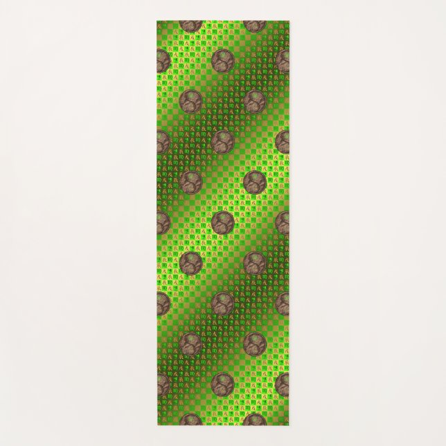 Tapete De Yoga Virgo & Earth Dragon (Frente)