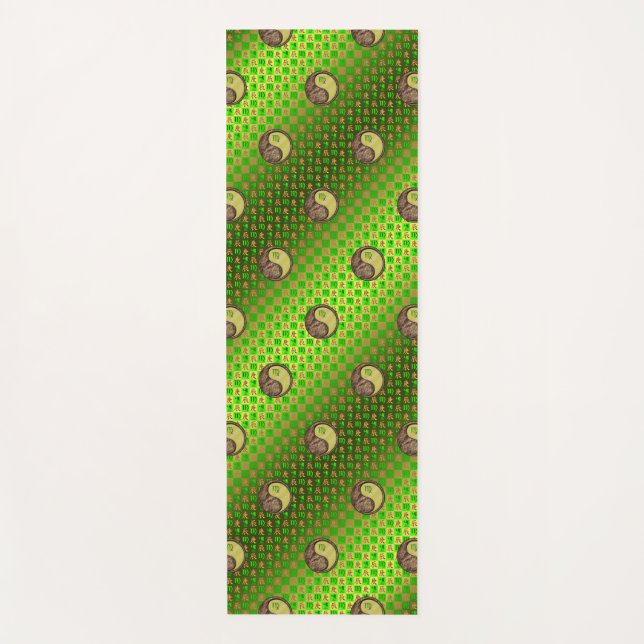 Tapete De Yoga Virgo & Metal Dragon (Frente)