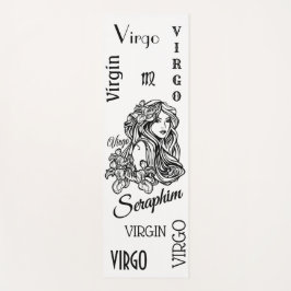 Tapete De Yoga Virgo Personalizado Zodiac Yoga Mat