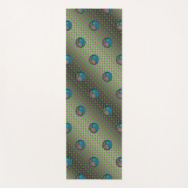 Tapete De Yoga Virgo & Water Rooster (Frente)