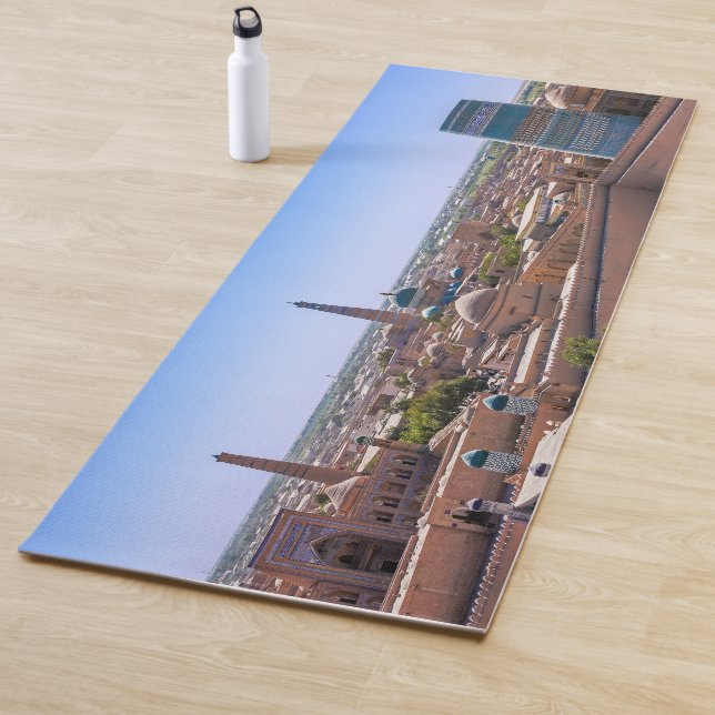 Tapete De Yoga Visão panorâmica de Khiva - Usbequistão (In Situ)