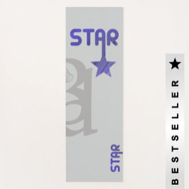 Tapete De Yoga Vista de Lavanda de Abstrato de Malhação de Yoga M