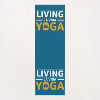 Tapete De Yoga Vivendo a Vida Yoga Inspirador para Yogues