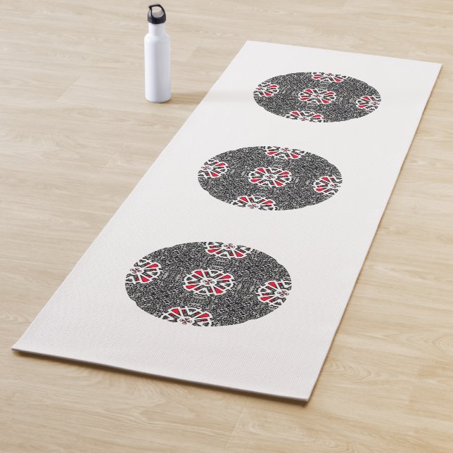 Tapete De Yoga Volume 2 da arte caleidoscópica de 16 (In Situ)