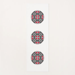 Tapete De Yoga Volume 8 da arte caleidoscópica de 16