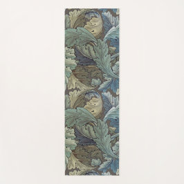 Tapete De Yoga William Morris Acanthus Sage Flor de Floral Botâni