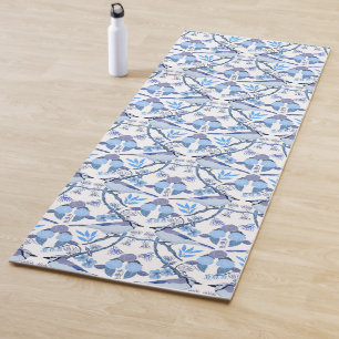 Tapete De Yoga William Morris Bluejay Botânico Peri Cor 2022 