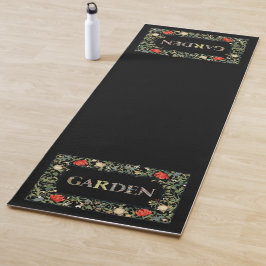 Tapete De Yoga William Morris Floral Garden Motto e Quadro