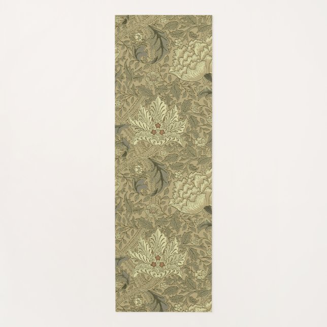 Tapete De Yoga William Morris Windrush Wallpaper Pattern (Frente)