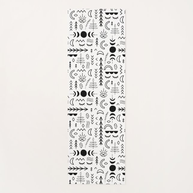 Tapete De Yoga Witchy Crystal Moonchild (Frente)