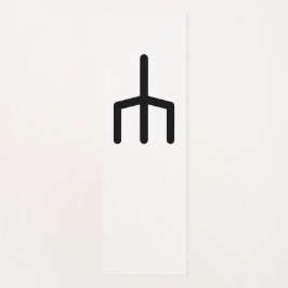 Tapete De Yoga WUNJO Rune Nórdica (Alegria, Harmonia) | Elder Fut