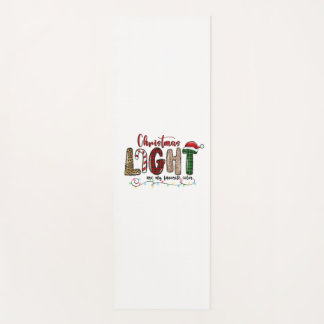 Tapete De Yoga Xmas Gift Chritsmas É Minha Cor Favorita