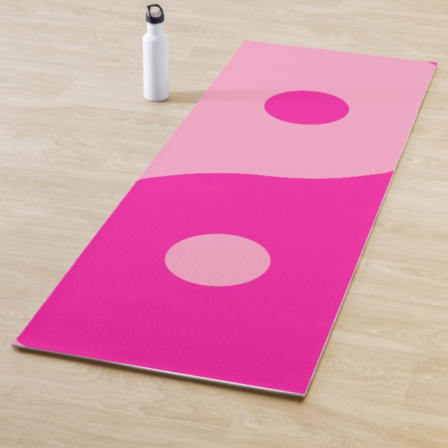 Tapete De Yoga Yin Yang Pink (In Situ)