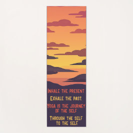 Tapete De Yoga Yoga combina com citações inspiracionais