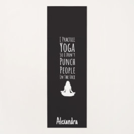 Tapete De Yoga Yoga Gag Gifts Novelty Custom Personalized Funny