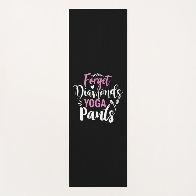 Tapete De Yoga Yoga Lover | Forget Diamonds Yoga Pants (Frente)