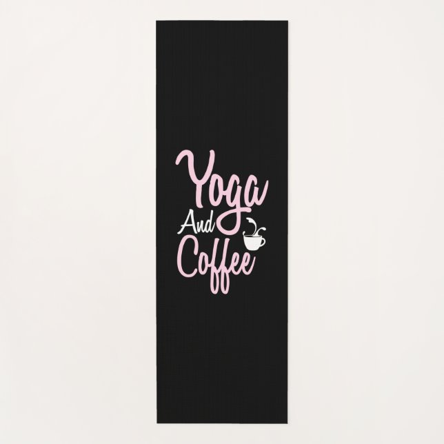 Tapete De Yoga Yoga Lover | Ioga E Café (Frente)