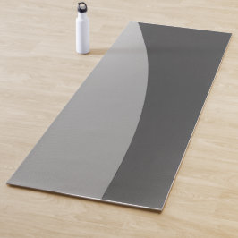 Tapete De Yoga Yoga Mat Abstrato preto e branco