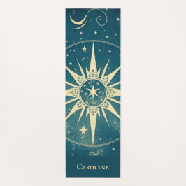 Tapete De Yoga Yoga Mat Azul Celestial Personalizado