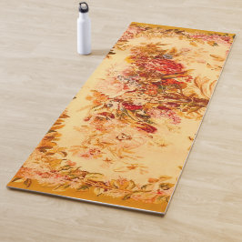 Tapete De Yoga Yoga Mat, Buquê Floral Antiquado