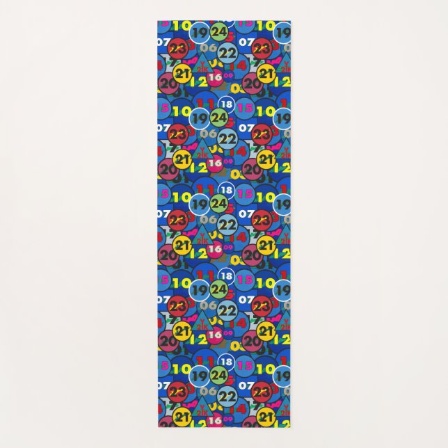 Tapete De Yoga Yoga Mat da Ilha Fishers - Gatehouse Stickers (Frente)