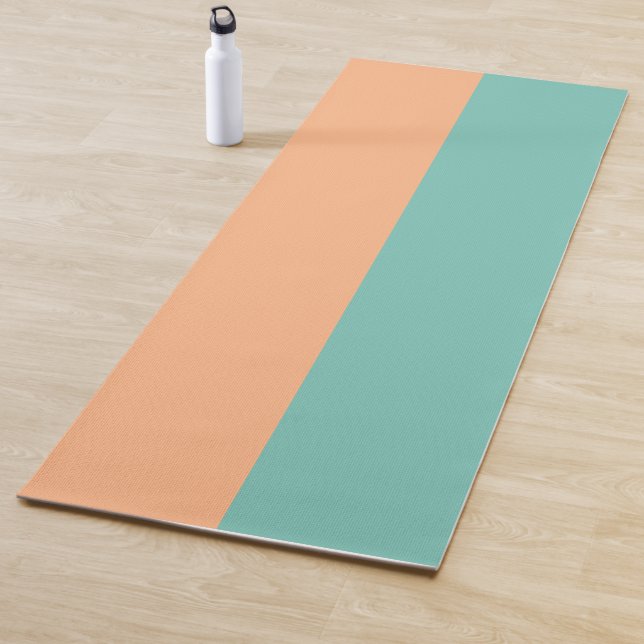 Tapete De Yoga Yoga Mat de Pastel Laranja Duplo Aqua (In Situ)