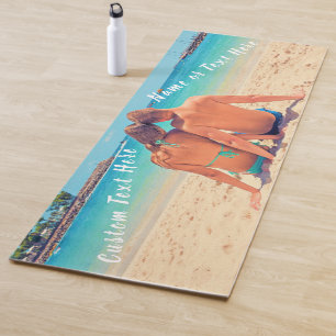 Tapete De Yoga Yoga Mat de Texto Fotográfico Personalizado - Des