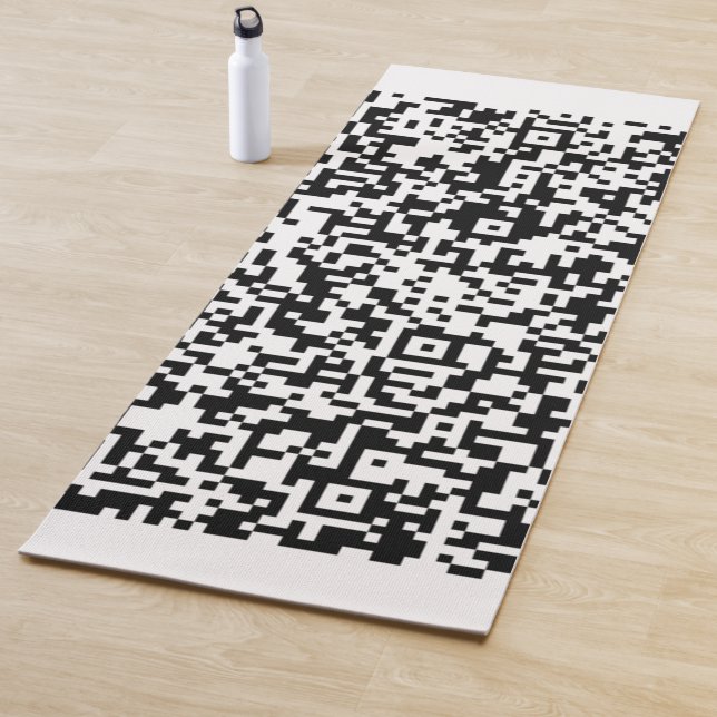 Tapete De Yoga Yoga Mat de Verificação de Código QR Personalizado (In Situ)