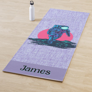 Tapete De Yoga Yoga Mat do Explorador de Espaço Personalizado