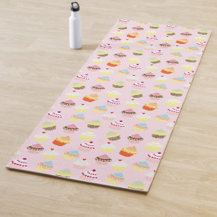 Tapete De Yoga Yoga Mat do Partido cupcake