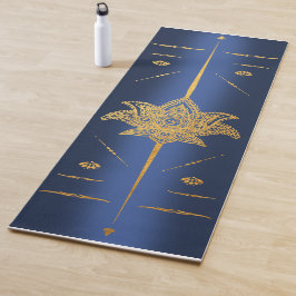 Tapete De Yoga Yoga mat guide Lotus flower 7 ouro chakras