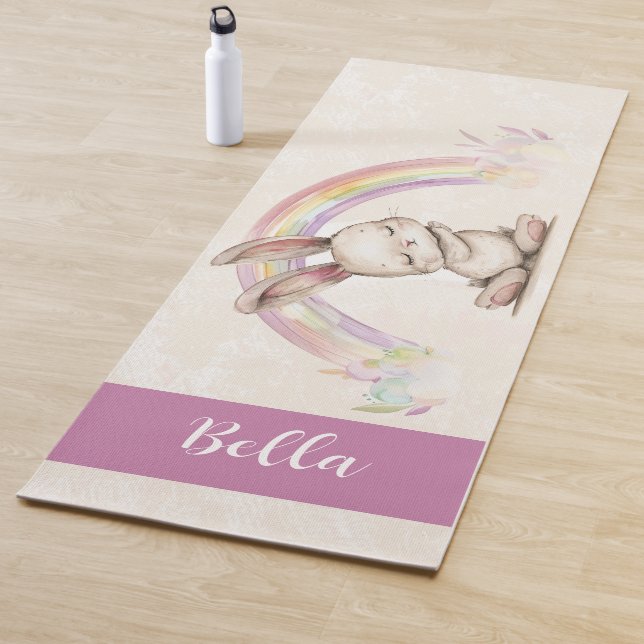 Tapete De Yoga Yoga Mat Infantil Bunny Namaste (In Situ)