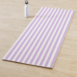 Tapete De Yoga Yoga Mat - Lilac Stripe Patterns
