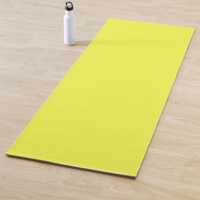 Tapete De Yoga Yoga Mat, Neon Yellow (In Situ)
