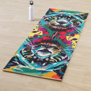 Tapete De Yoga Yoga Mat Panther Negro - Ioga Panther Mat
