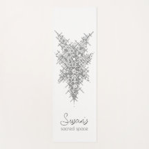Yoga Mat personalizado místico "Espaço Sagrado do