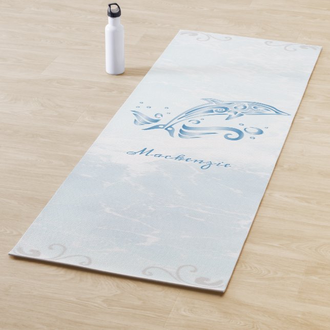 Tapete De Yoga Yoga Mat Personalizado por Golfinho Azul (In Situ)