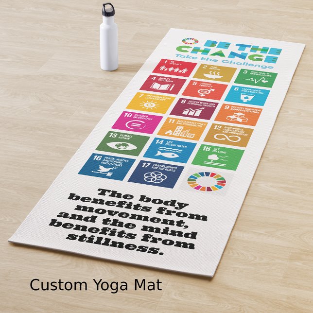 Tapete De Yoga Yoga Mat Personalizado - Presente para Professora  (Custom Yoga Mat Personalized - Yoga Teacher Gift customyogamat
yogateachergift
personalgrowthmat)