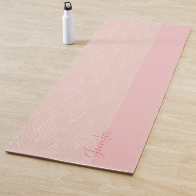 Tapete De Yoga Yoga Mat rosa personalizado (In Situ)