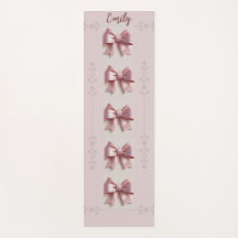 Yoga Mat rosa personalizado com Arcos