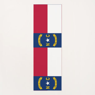 Tapete De Yoga Yoga Mats Patriótico com bandeira da Carolina do