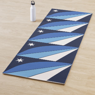 Tapete De Yoga Yoga Mats Patriótico com bandeira da Colômbia, SC