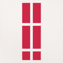 Tapete De Yoga Yoga Mats Patriótico com bandeira da Dinamarca