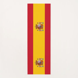Tapete De Yoga Yoga Mats Patriótico com bandeira da Espanha