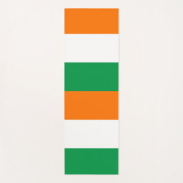 Tapete De Yoga Yoga Mats Patriótico com bandeira da Irlanda