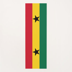 Tapete De Yoga Yoga Mats Patriótico com bandeira de Gana
