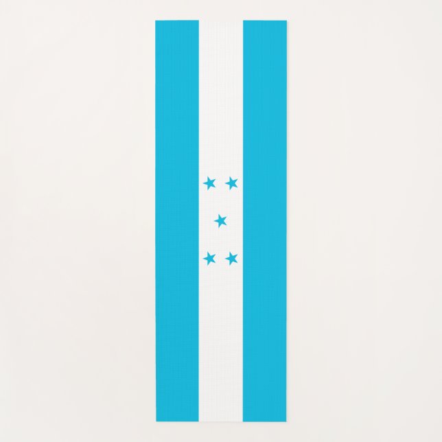Tapete De Yoga Yoga Mats Patriótico com bandeira de Honduras (Frente)