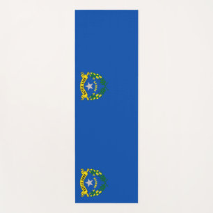 Tapete De Yoga Yoga Mats Patriótico com bandeira de Nevada