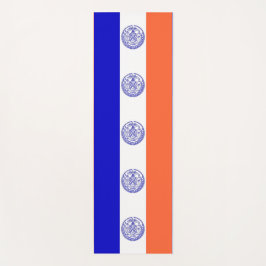 Tapete De Yoga Yoga Mats Patriótico com bandeira de Nova Iorque U